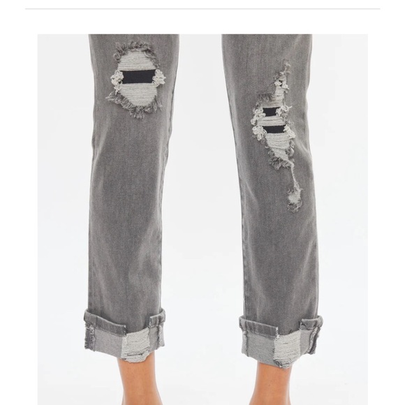 Kancan High Rise Slim Straight Leg - Picture 8 of 12